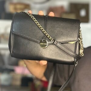 Jimmy Choo Leather Flap Bag